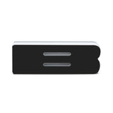 ORACLE Lighting Universal Illuminated LED Letter Badges - Matte Blk Surface Finish - B