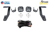 Diode Dynamics 18-21 Subaru Crosstrek Pro SS3 LED Ditch Light Kit - Yellow Combo