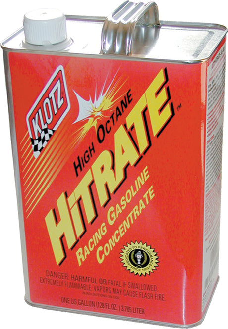 KLOTZ Hitrate Racing Gasoline Concentrate 1 Gallon for Performance Vehicles