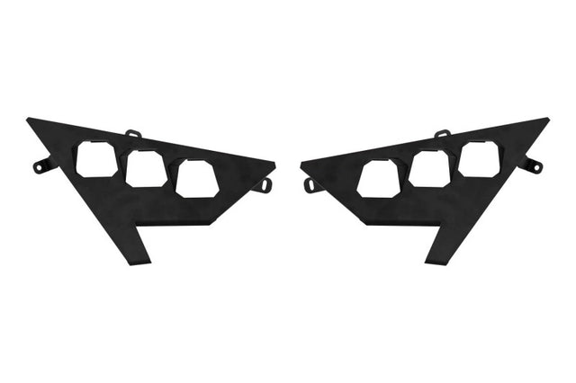 Diode Dynamics 20-Present Polaris RZR C1 Headlight Mounting Bracket Kit (Pair)