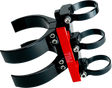 AXIA MODFM5-BK Quick Release Fire Mount for 5lb Amerex Fire Extinguisher - Universal Fit for UTVs with Horizontal Roll Cage Bars