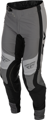 Fly Racing Youth Lite Pants Grey/Black Size 26 for Motocross and Off-Road Bikes