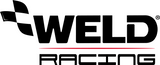 Weld Full Throttle 1-Piece 15x3.5-Inch Drag Wheel with Strange Spindle Mount and Black Finish - Part Number 82B-15001