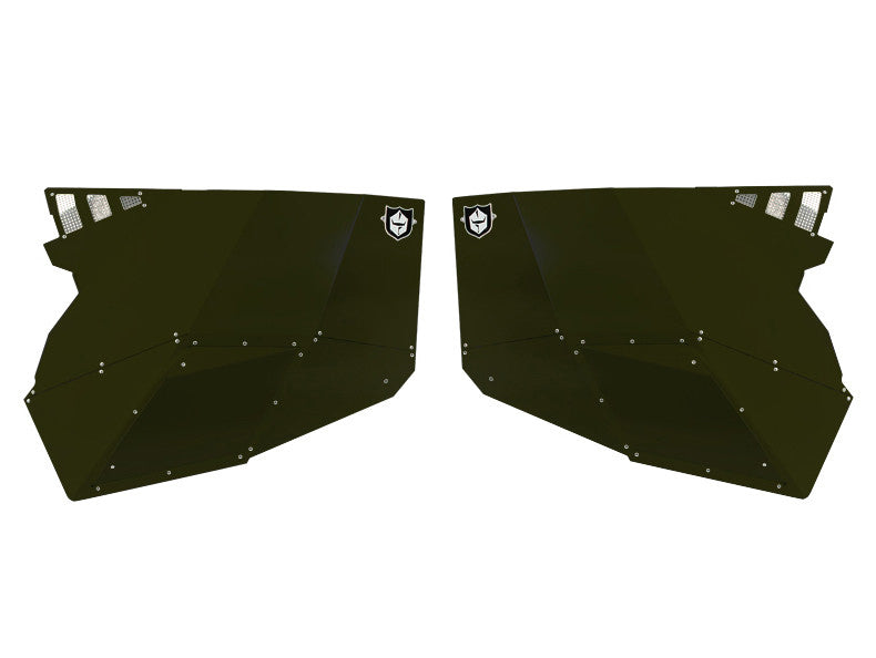 PRO ARMOR P141228RBL Stealth Doors for Polaris RZR XP 1000 & Turbo S (2014-2020) - All Aluminum, Direct Bolt-On
