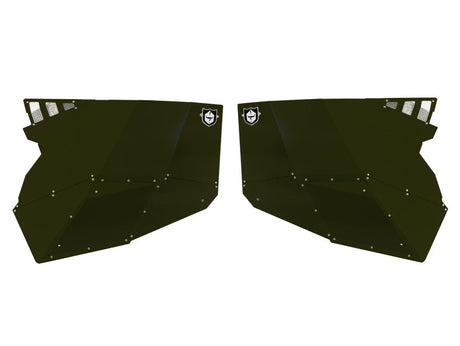 PRO ARMOR P141228RBL Stealth Doors for Polaris RZR XP 1000 & Turbo S (2014-2020) - All Aluminum, Direct Bolt-On