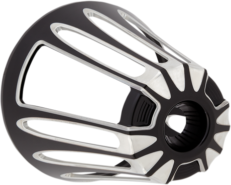 ARLEN NESS Monster Sucker Air Cleaner Cover - Deep-Cut - Black 81-102