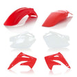 Acerbis 03-07 Honda CR85R Plastic Kit - Red, Original Factory Colors, Fits CR85R Models