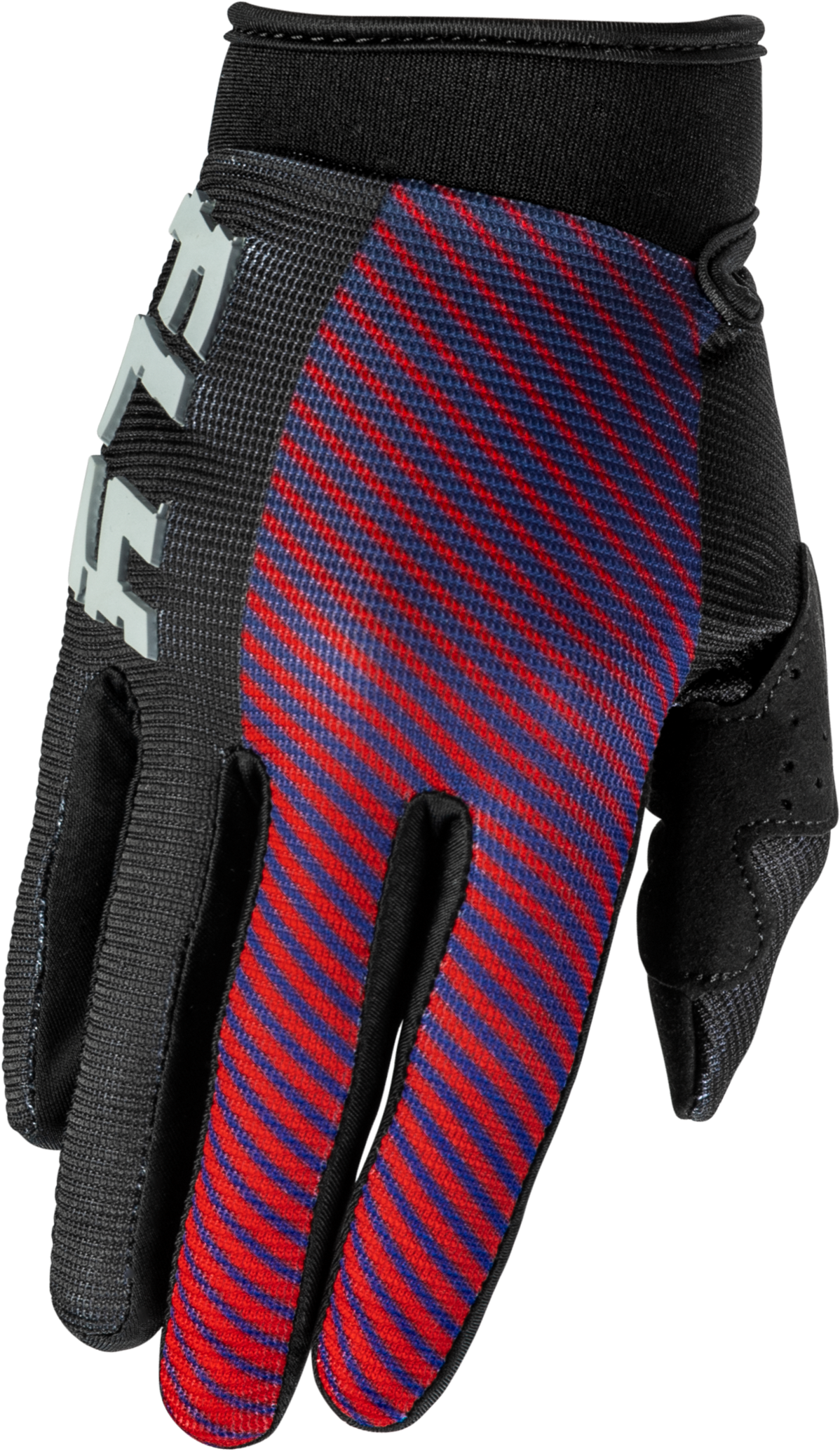 Fly Racing Youth F 16 Gloves Black/Red/Purple for Motocross and Off-Road Vehicles