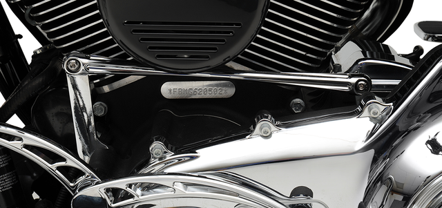 ARLEN NESS Shift Rod - Deep Cut - Round - Chrome 19-930
