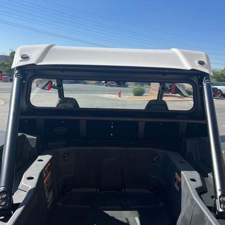 Polaris RZR XP Rear Windshield | Dirt Warrior Accessories