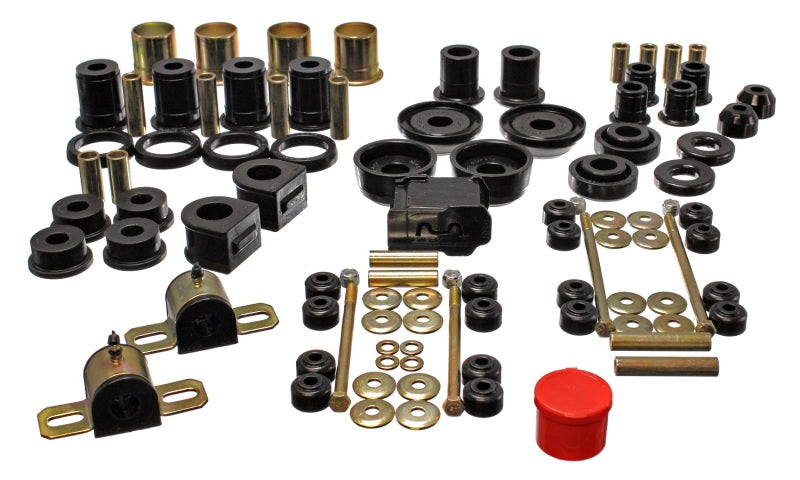 Energy Suspension 3.18130G Hyper-Flex Master Bushing Set for Pontiac Firebird & Chevrolet Camaro