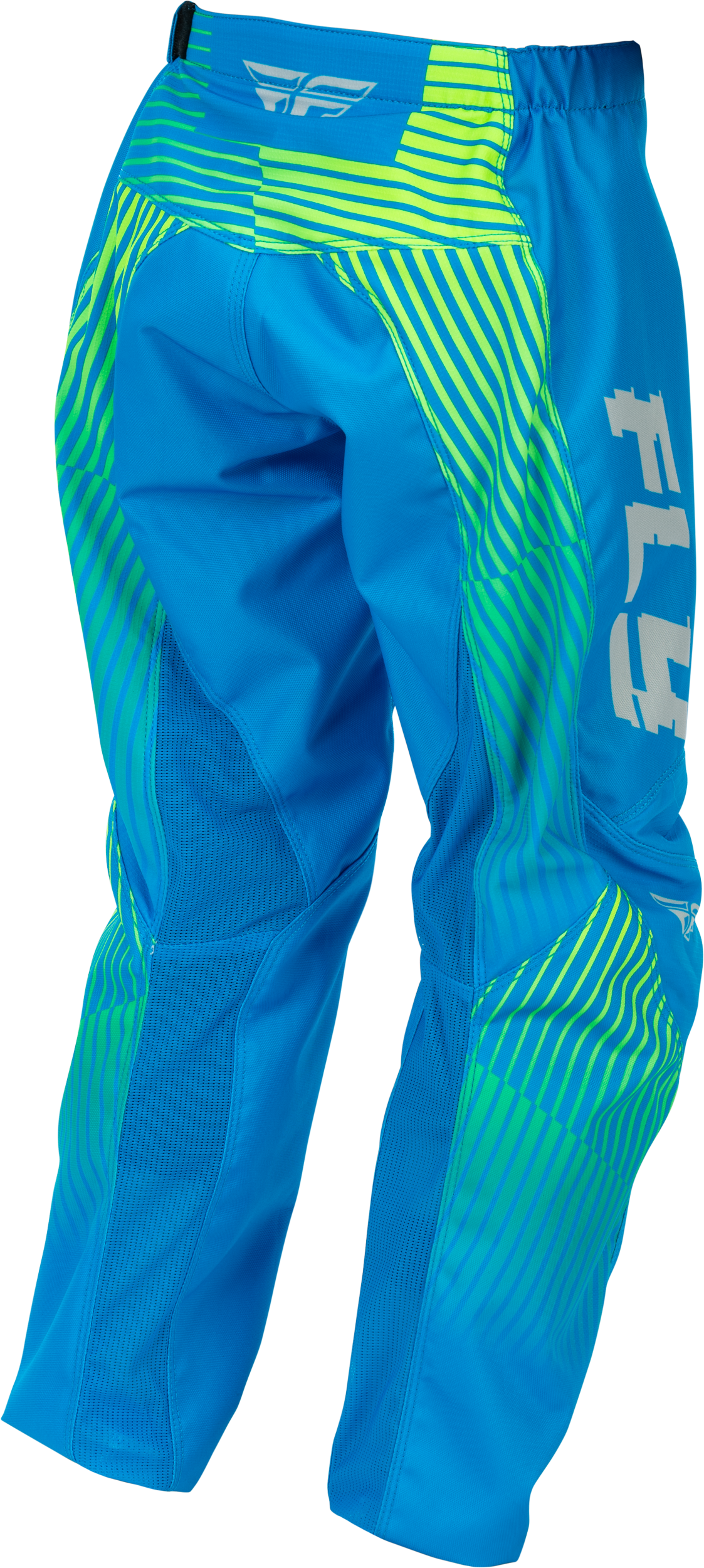 Fly Racing Youth F 16 Pants Blue/Hi Vis Size 26 for Off-Road & Motocross Vehicles