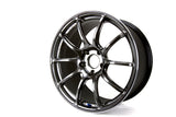 Advan RZII 17x9.0 +63 Hyper Black Wheel for Toyota Camry, Honda Civic, Ford Mustang, Subaru Outback, Mazda Mazda6