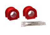 Energy Suspension 16.5105R Performance Polyurethane Front Sway Bar Bushings for Honda Civic and Acura Integra (21mm Bar Diameter)