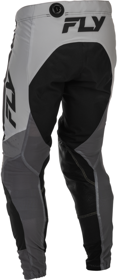 Fly Racing Youth Lite Pants Grey/Black Size 26 for Motocross and Off-Road Bikes
