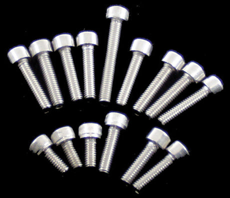 MODQUAD BS1-3 15 Piece Clutch Water Cover Stainless Bolt Kit for Yamaha YFZ350 Banshee (1987-1996)