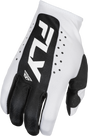 Fly Racing Lite Gloves White/Black 3X-Large for Offroad MX Riding
