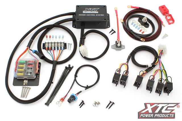 XTC Power Products Plug N Play Power Control with 6 Switch System for Polaris RZR & Ranger Models - Part PCS-64-NS