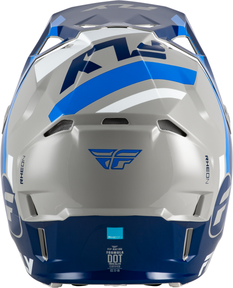 Fly Racing Formula Cp Seal Helmet Navy/Blue/Grey Medium – Lightweight DOT/ECE Approved Motorcycle Helmet with Impact Absorption Technology