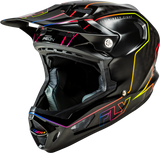 Fly Racing Werx R Flow Carbon Helmet for Motorcycle - Black Carbon/Black/Medium - Lightweight Impact Protection for Off-Road and Street Vehicles