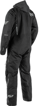 Fly Racing Incline Monosuit Black Large with Waterproof Features for Snowmobile, ATV, and Motorcycle Gear