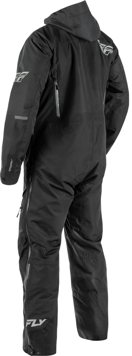 Fly Racing Incline Monosuit Black Small - Waterproof Motorcycle Suit with Breathable Shell for Off-Road and Adventure Vehicles
