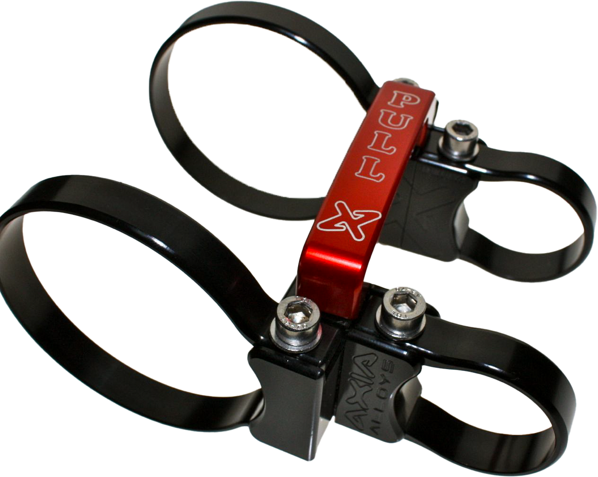 AXIA MODFM3.0-BK Quick Release Fire Extinguisher Mount with 3.0-inch Clamps for UTVs, Fits Polaris RZR, Can-Am Maverick, Yamaha YXZ, and Kawasaki Teryx