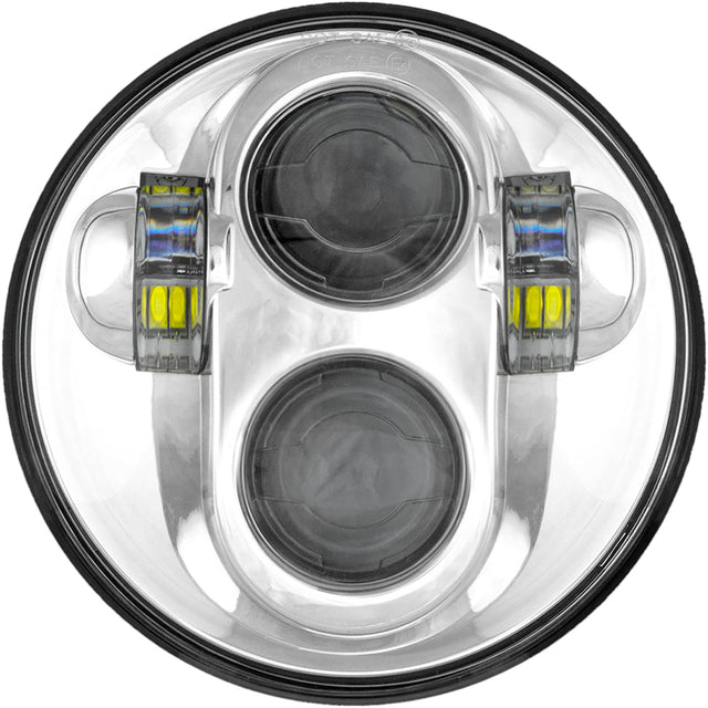 CYRON ABIG5-A6KC 5.75-Inch Urban Headlight for Cars and Motorcycles with Wide Angle Coverage