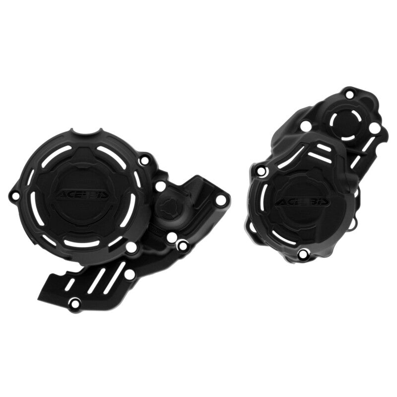 Acerbis X-Power Kit for Husqvarna FE250/FE350 and KTM XW-F350/EXC-F350 - Black