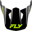 FLY Racing Kinetic Verdict Helmet Visor for Off-Road Motorcycles – Black, Hi Vis, Grey, Sizes XS/S – DOT & ECE22.06 Approved