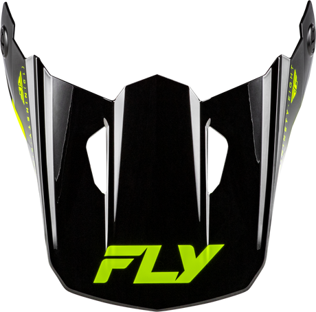 FLY Racing Kinetic Verdict Helmet Visor for Off-Road Motorcycles – Black, Hi Vis, Grey, Sizes XS/S – DOT & ECE22.06 Approved