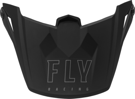 Fly Racing Kinetic Lite Helmet Visor - Matte Black for ATV, Dirt Bike, Off-Road & Motocross