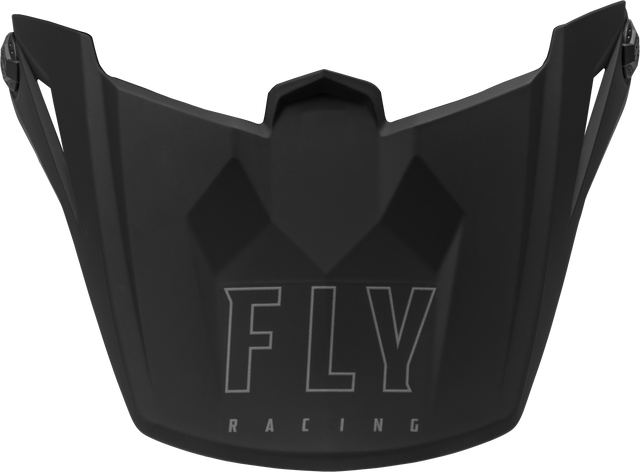 Fly Racing Kinetic Lite Helmet Visor - Matte Black for ATV, Dirt Bike, Off-Road & Motocross