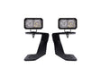 Diode Dynamics 18-21 Subaru Crosstrek Stage Series 2in LED Ditch Light Kit Sport - White Combo