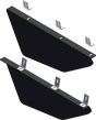 KFI 19+ Honda Talon 1000 Lower Door Panel Kit