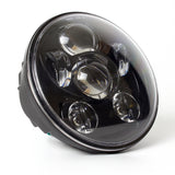CYRON ABIG5-B6K 5.75-Inch Black LED Headlight with 6 Projectors for Motorcycles and ATVs
