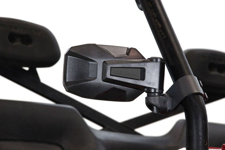 SEIZMIK Strike 2-inch Side Mirror for Off-Road Vehicles - Adjustable, Breakaway Design, Convex Surface, Fits Jeep, Truck, SUV