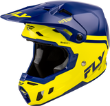 Fly Racing Formula CC Objective Helmet Navy/Yellow Size XS – Lightweight, Impact-Resistant Motorcycle Helmet with Advanced Safety Features for Cruiser and Off-Road Vehicles