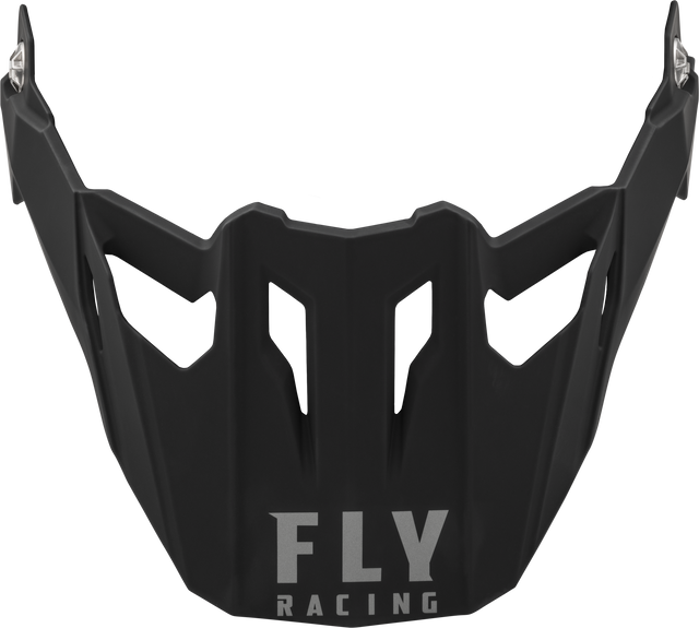 Fly Racing Trekker Solid Helmet Visor Matte Black for Off-Road Motorcycles