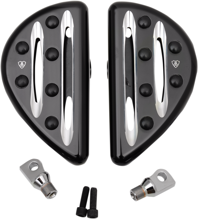 ARLEN NESS Deep Cut Floorboards - Passenger - Black 06-834