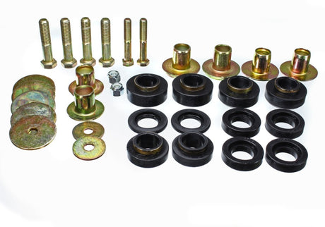 Energy Suspension Firebird Body Mount Set - Black for 1977-1981 Pontiac Firebird