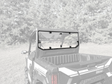 SEIZMIK 50-55319KIT Rear Folding Windshield for Polaris Vehicles with Pro-Fit Channeled Roll Cage