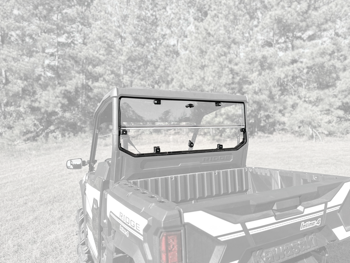 SEIZMIK 50-55319KIT Rear Folding Windshield for Polaris Vehicles with Pro-Fit Channeled Roll Cage