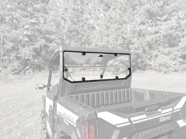 SEIZMIK 50-55319KIT Rear Folding Windshield for Polaris Vehicles with Pro-Fit Channeled Roll Cage