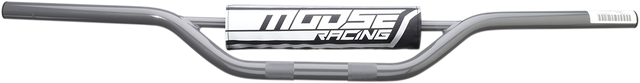MOOSE OFFROAD Carbon Steel 7/8 inch Handlebar for ATV - High Rise, Gray (Part No. H31-6263GR)