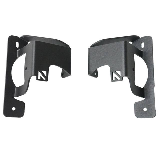 Nacho Offroad Technology Jeep JL/JT 3-Piece Modular Bumper Quatro Fog Mount - Enhanced Lighting Accessory