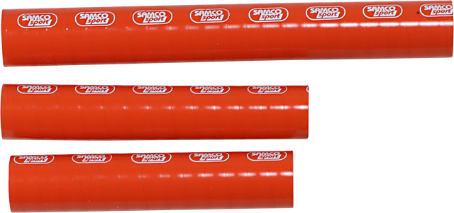 MOOSE OFFROAD Race Fit Radiator Hose Kit - Orange for Husqvarna and KTM Models (Part Number: KTM-51-OR)