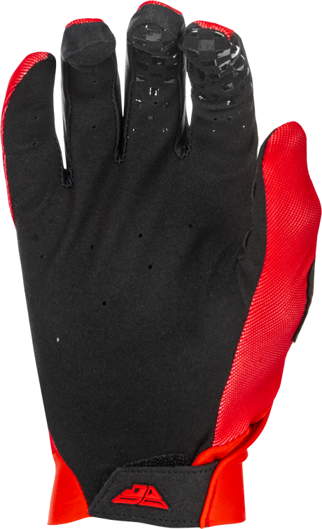 Fly Racing Pro Lite Gloves for Street and Off-Road Motorcycles - Red/White, Small