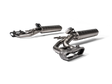 Akrapovic Titanium Evolution Line Cat Back Exhaust for 2024 Mercedes-AMG with OPF/GPF – Part S-ME/T/2
