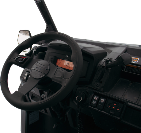 KOSO Heated Steering Wheel AY001000 for UTVs with Integrated Temperature Control